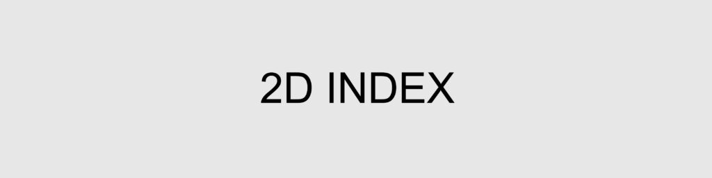 Privacy Policy 2D INDEX